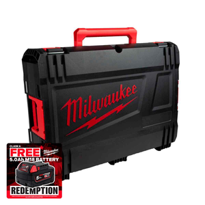 Milwaukee HD Box with M18 Twin Pack Inlay