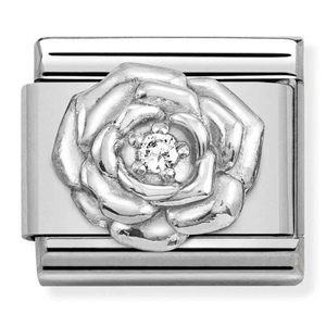 Nomination CLASSIC Rose Crystal Charm 330311/12