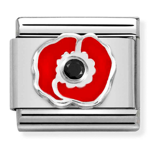 Nomination CLASSIC Poppy Crystal Charm 330305/17