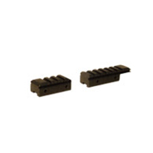 2 Pce Adaptor - 11mm (Airgun) / 3/8 Inch (Rifle) to Weaver/Picatinny Mount