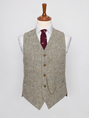 Oat Harris Tweed® Vest