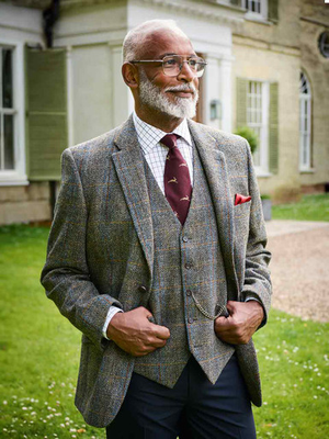 Bronze Harris Tweed® Blazer