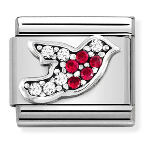 Nomination CLASSIC Robin Crystal Charm 330323/02