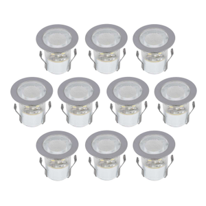 Kios 2 4.5W LED Stainless Steel Ground Light Kit 6500K (Pack of 10)