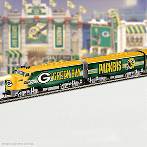Green Bay Packers Model Train Collection