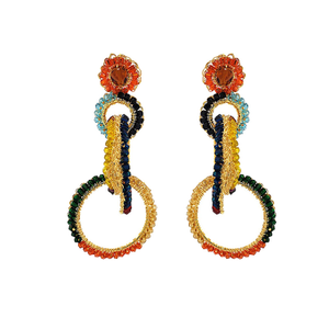 Multicolor Grace Handmade Earrings