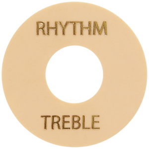 Gibson Toggle Switch Washer (Creme w/ Gold Letters)