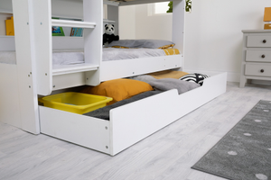 Flair Interstellar Single Underbed Trundle White