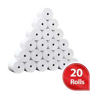 20 Bulk Rolls 80x80mm Thermal Paper Cash Register Receipt Roll