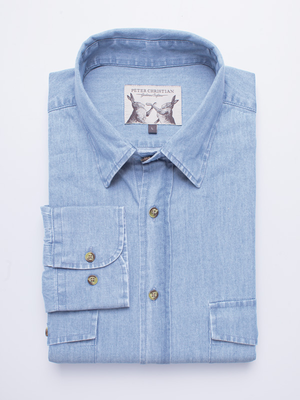 Cotton Chambray Shirt