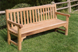 180cm Teak Park Bench