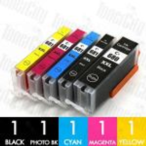 Canon PGI-680XXL CLI-681XXL Extra High Yield 5 Pack Compatible Inkjet Cartridges Combo