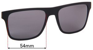 Sunglass Fix Replacement Lenses for Emporio Armani EA4115 CLIP ON - 54mm Wide