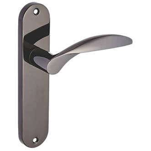 Bordeaux Lever Latch Door Handle - Black Nickel - Internal - Pair - Designer Levers