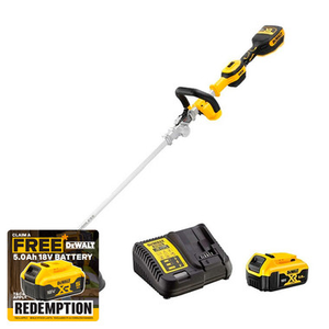 DeWalt DCMST561P1-GB 18V XR Brushless String Trimmer 1x 5Ah Battery