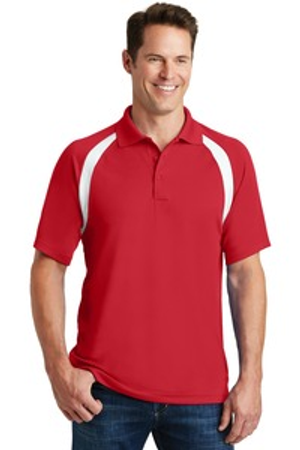 Sport-Tek T476 Dry Zone ® Colorblock Raglan Polo