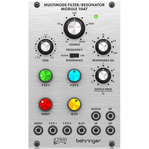 Behringer 1047 Legendary 2500 Series 12dB State Variable Filter Module for Eurorack