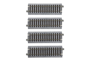 Kato Unitrack (S123) Straight Track 123mm 4pcs HO Gauge 2-140