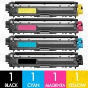 Brother TN-251 + TN-255 (4 Pack) Compatible Toner Cartridge Combo