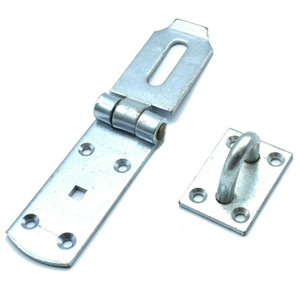 Heavy Duty Hasp & Staple - 190mm - Zinc Plated - Security Solutions