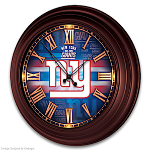 New York Giants Wall Clock