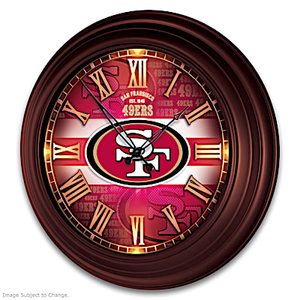 San Francisco 49ers Wall Clock