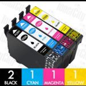 Epson (702XL) C13T345192 - C13T345492 High Yield 5 Pack Compatible Inkjet Cartridges Combo
