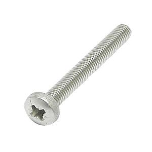 M5 x 90 Machine Screw, Pan Pozi No.2 Stainless Steel A2 (304)