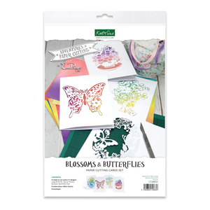 Adventures in Paper Cutting | Blossoms & Butterflies Cards Set