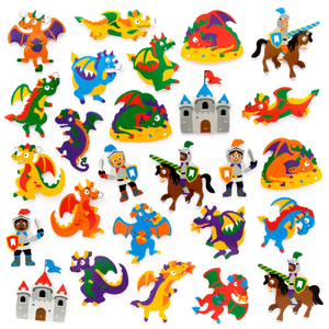 Draken Stickers van Foam