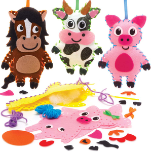 Naaisets van boerderijdieren