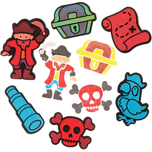 Pirate Foam Stampers