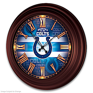 Indianapolis Colts Wall Clock