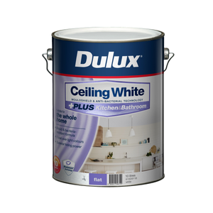 Dulux Ceiling White +PLUS Kitchen&Bathroom 10L