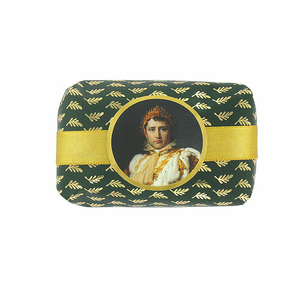 Savon parfumé Cèdre, ambre et musc - Portrait de Napoléon