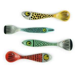 Ceramic Fish Spoons