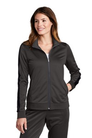 Sport-Tek LST94 Ladies Tricot Track Jacket