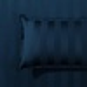 Bespoke 1200TC Navy Tailored Standard Pillowcase Pair