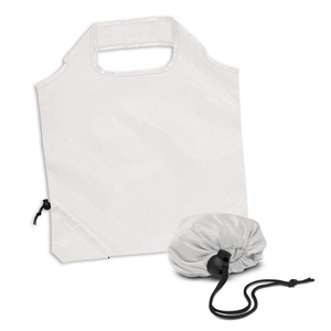 Ergo Foldaway Polyester Shopping Bag with Built In Drawstring Pouch