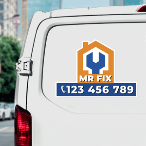 Custom Shaped Car Stickers