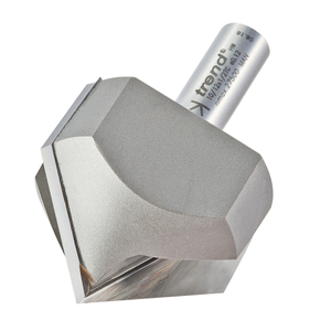 10/12X1/2TC - Chamfer V groove cutter 45 degrees