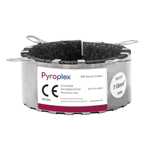 Pyroplex Intumescent Pipe Collar - 110mm 4hr