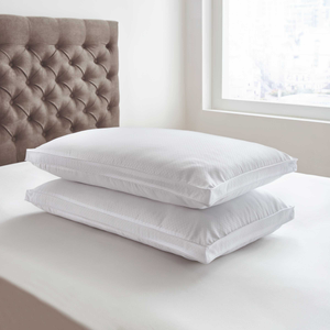 Platinum Collection Microcheck Pillow Pair