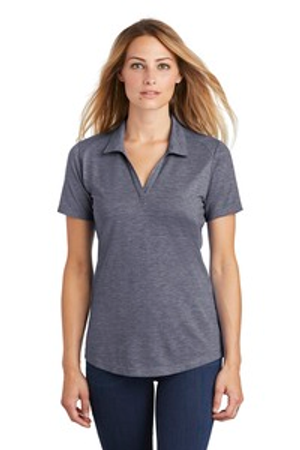 Sport-Tek LST405 Ladies PosiCharge ® Tri-Blend Wicking Polo