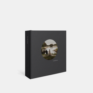 Medium Square Leather Photo Album
