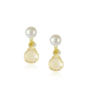 Citrine Drop Earrings