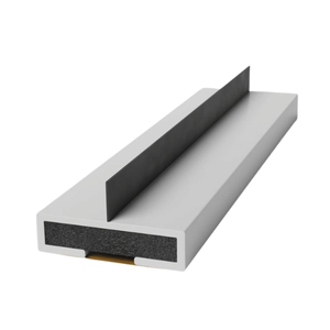 Pyroplex Fire & Smoke Seal Intumescent Strip, Single Fin, 15mm x 4mm x 2.1m, White