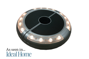 LED parasol light with Bluetooth speaker