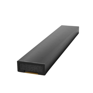 Pyroplex Fire Only Intumescent Strip, 10mm x 4mm x 2.1m, Black