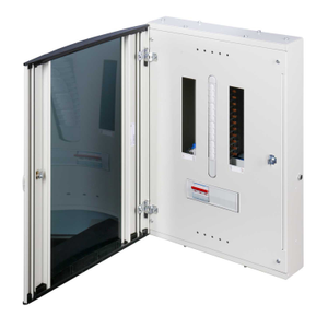 8 Way 125 Amp Triple Pole and Neutral Type B Distribution Board with Incomer IP3X Glazed Door